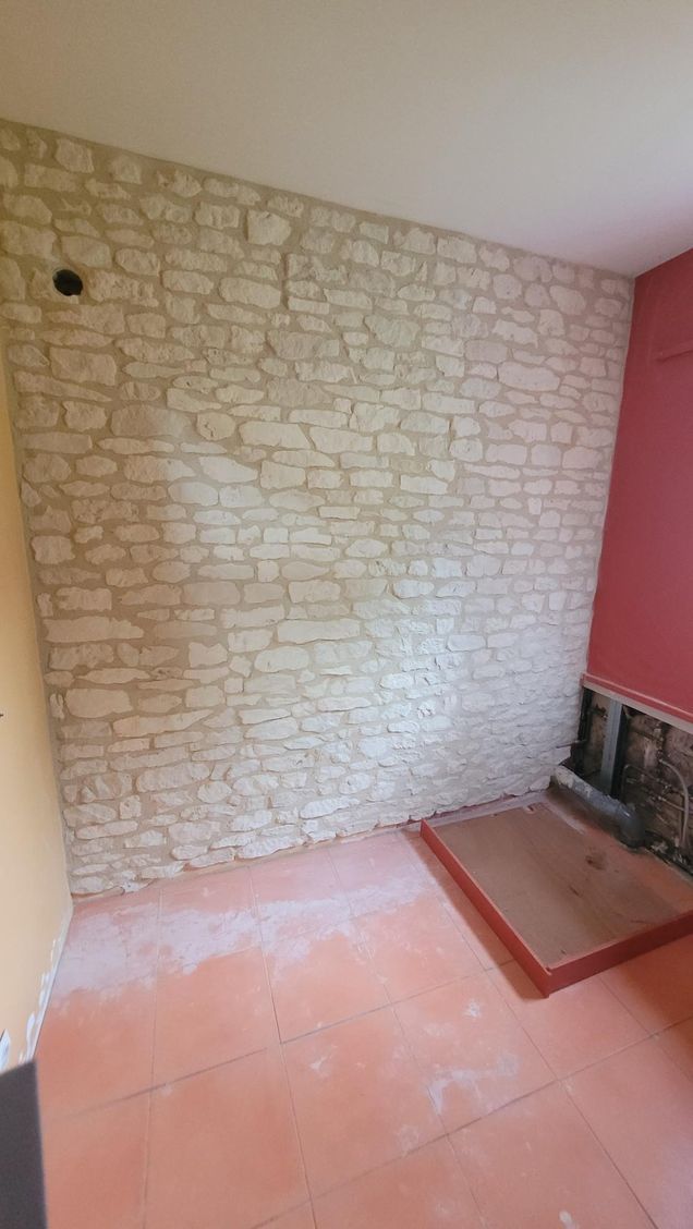 Dallage extérieur — après